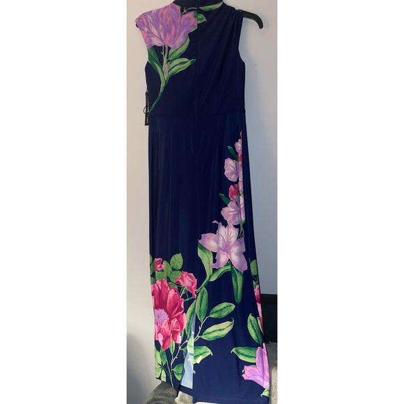 Clover And Sloane Womens Sleeveless Floral Maxi Dress Size 2 New With Ta… - Picture 3 of 9